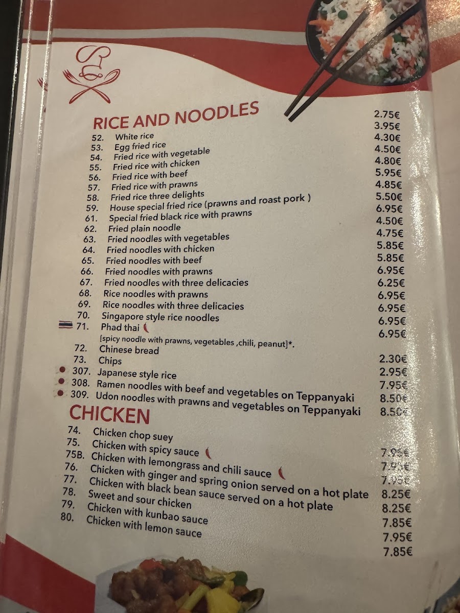 Menu Restaurante Asian Kitchen Teppanyaki Show-3