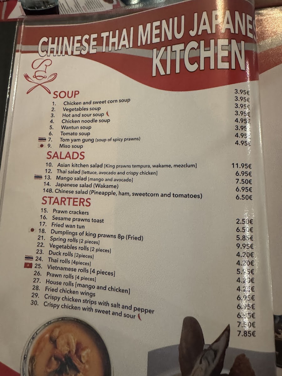 Menu Restaurante Asian Kitchen Teppanyaki Show-7